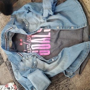 New and like new 6/7 girls outfit sets (lot E) 8 pieces